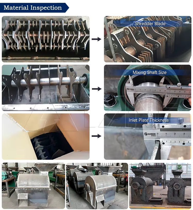 Horizontal semi-wet material crusher-2