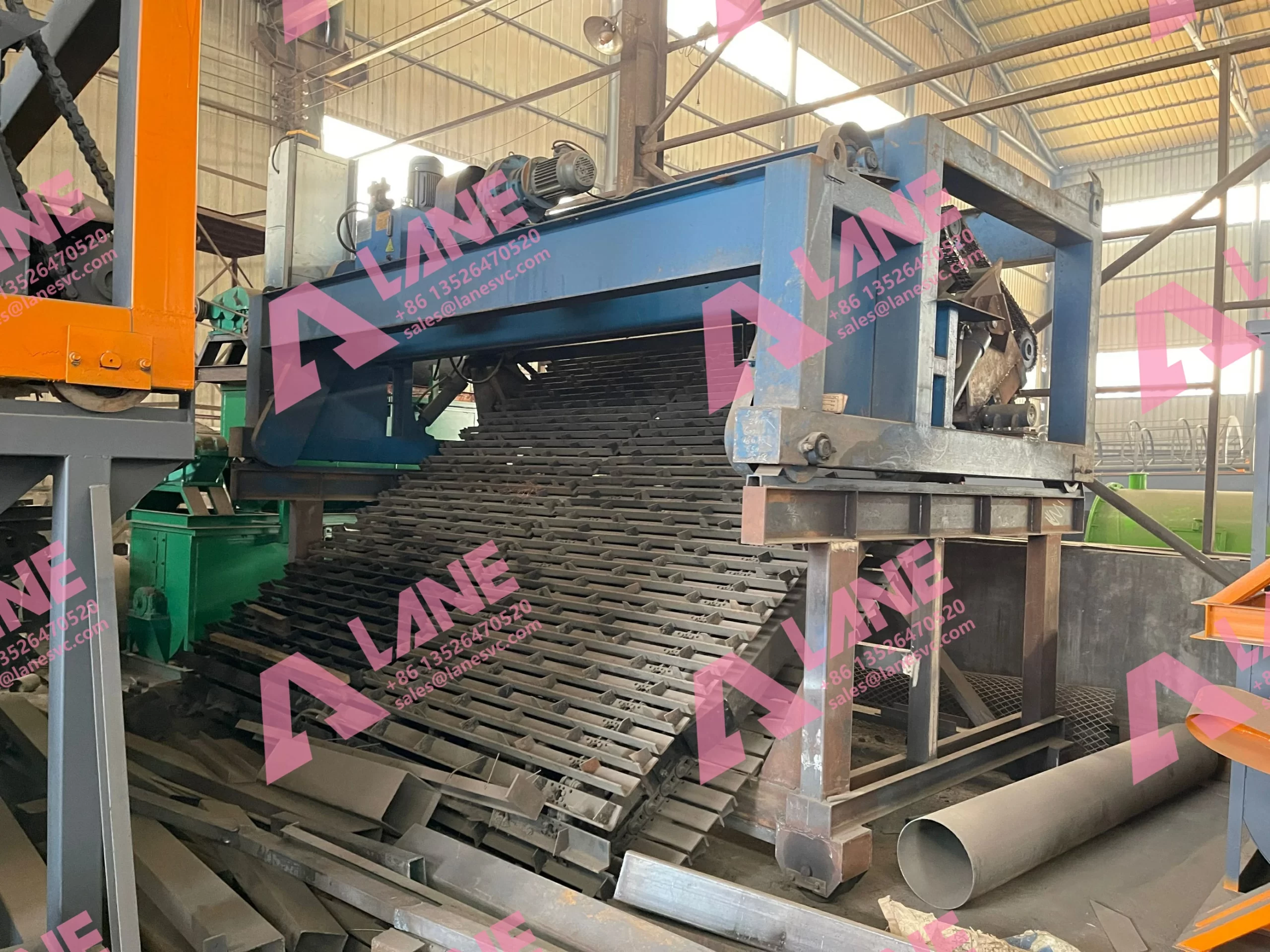 Chain Plate Type Compost Turner