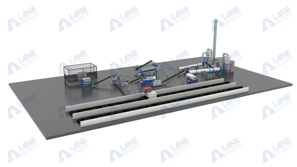 Heavy-Duty Hydraulic Crawler Type Compost Turner for Livestock Manure