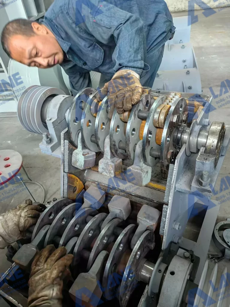 double stage crusher