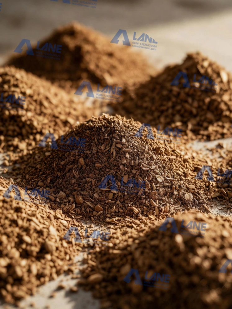 processing peanut shells into organic fertilizer granules