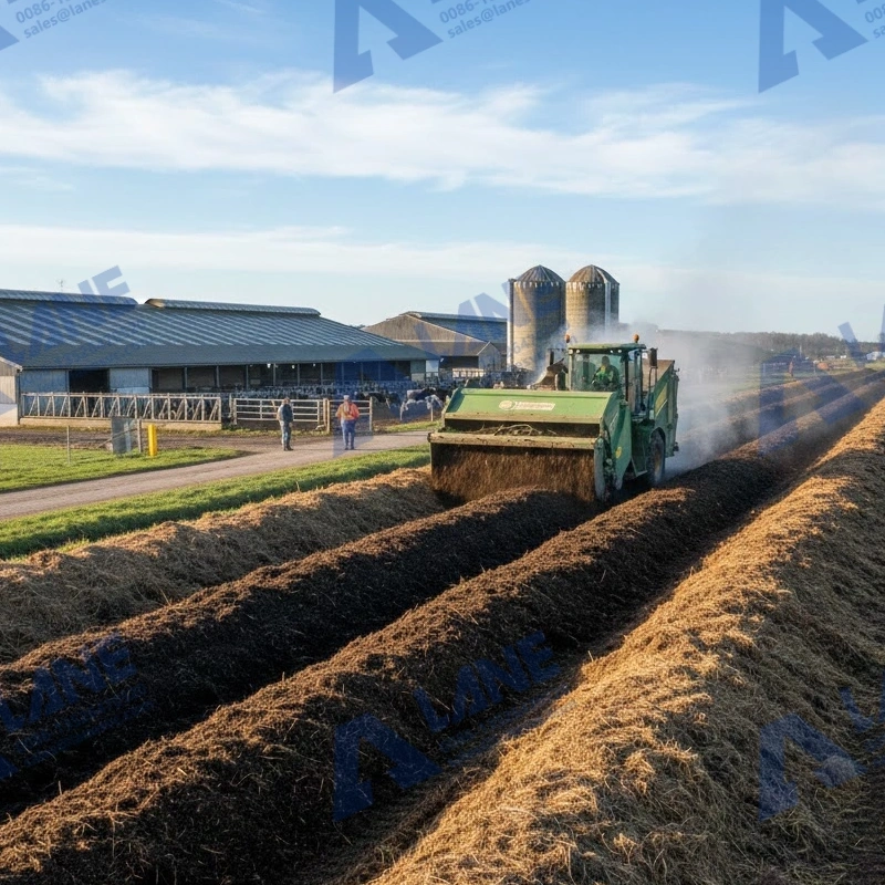 dairy manure composting