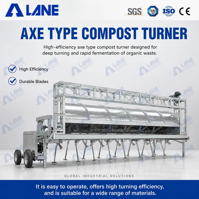 axe-type Compost Turner