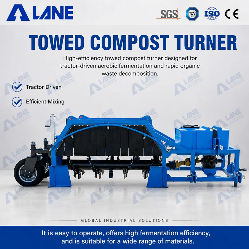 Towed Compost Turner