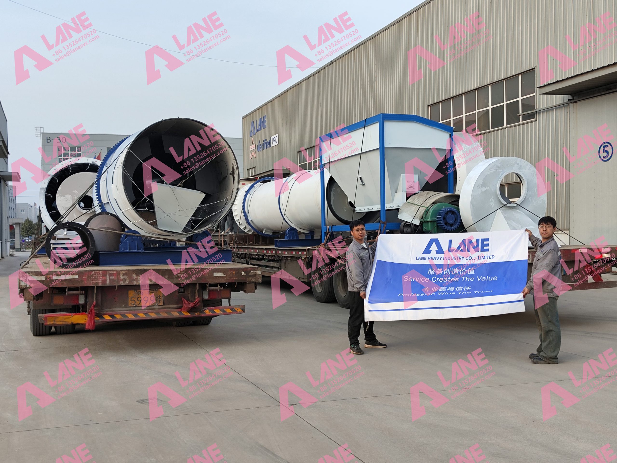 Chicken manure fertilizer production line