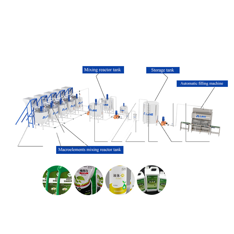 Bio-liquid fertilizer production line