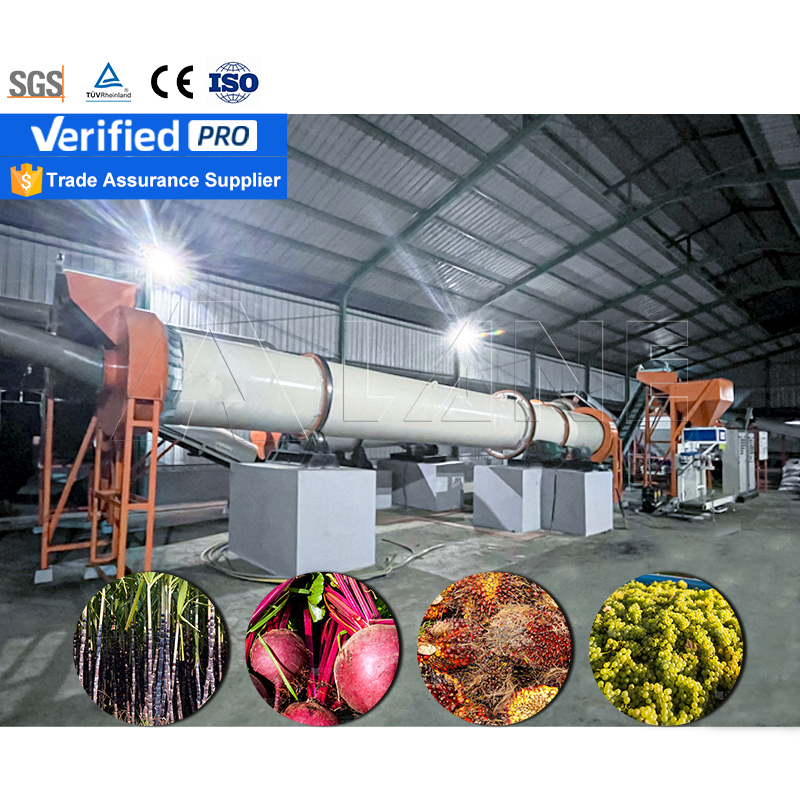 Sugar residue organic fertilizer production line