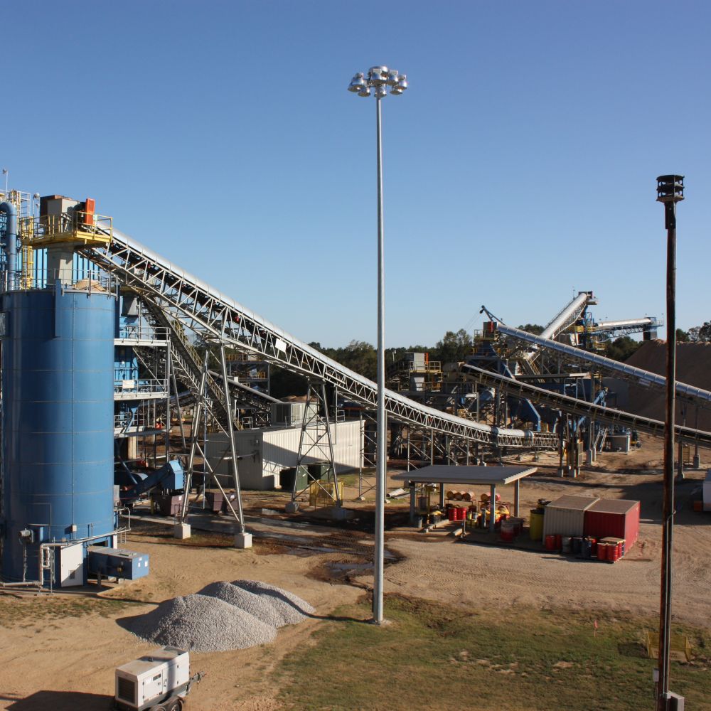 Biomass pellet production line