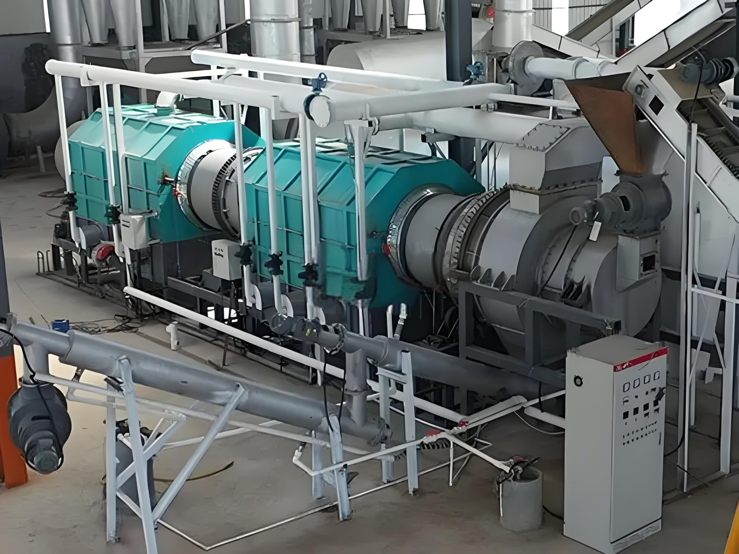 Advantages of continuous drum carbonization furnace