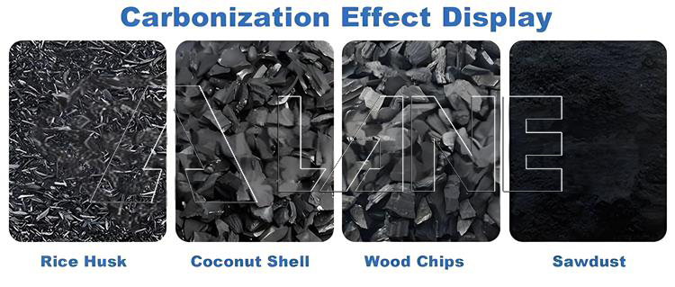 Continuous carbonization furnace