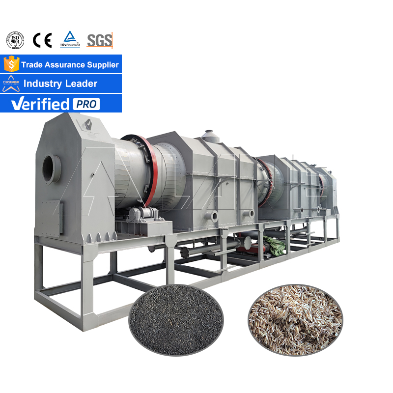 Sludge carbonization machine