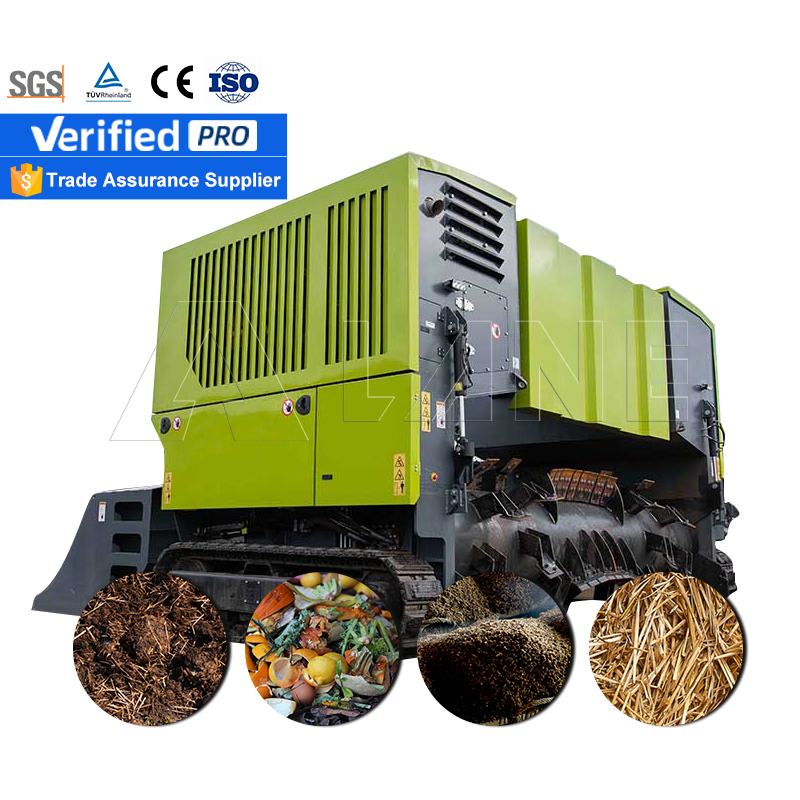 Remote Control Crawler Compost Turner